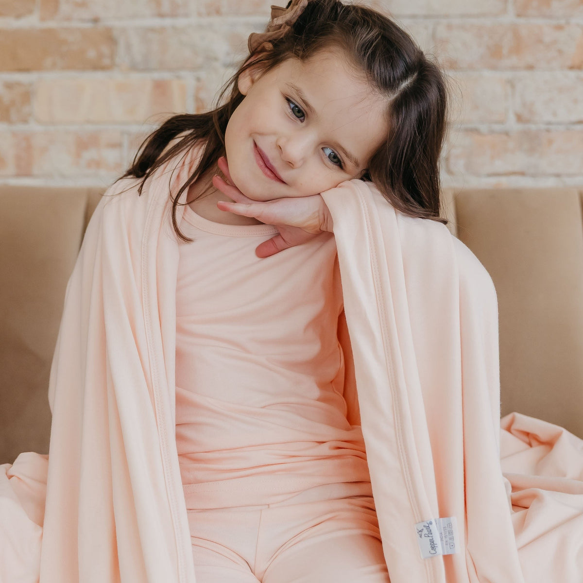 Three-Layer Jumbo Quilt - Blush