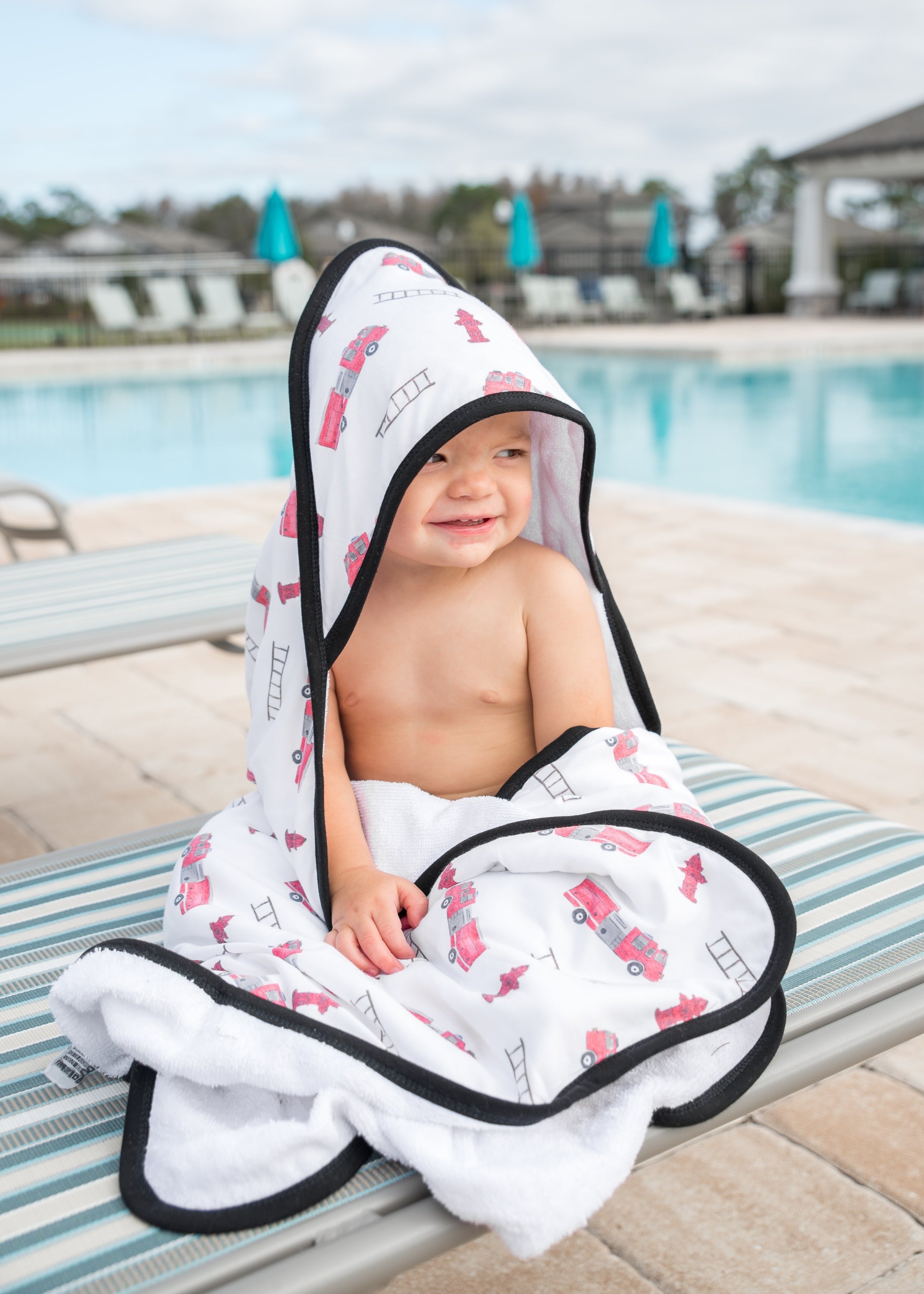 Premium Baby Knit Hooded Towel - Chief