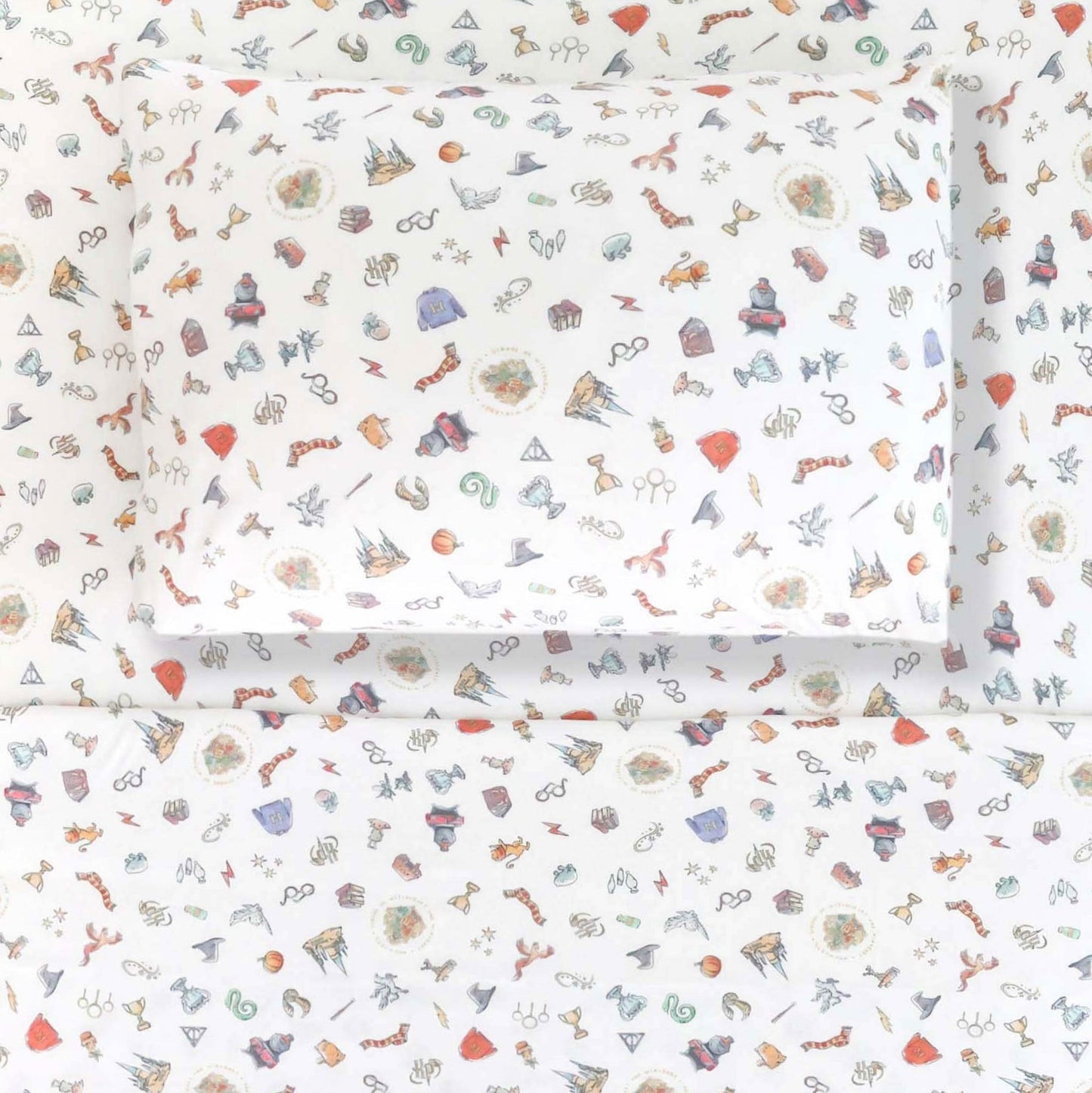 Premium Twin Sheet Set - Wizarding World