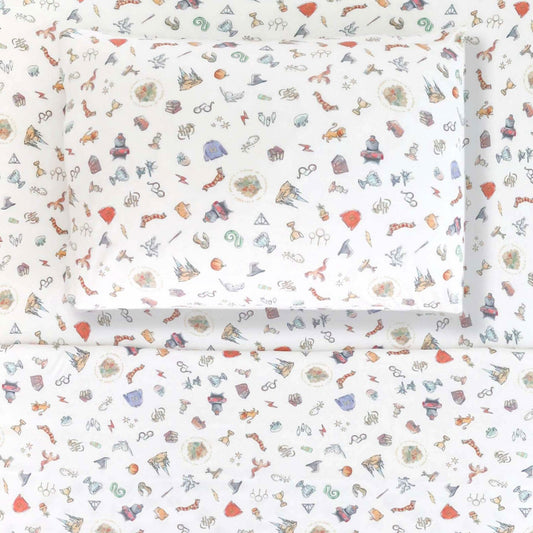 Premium Twin Sheet Set - Wizarding World