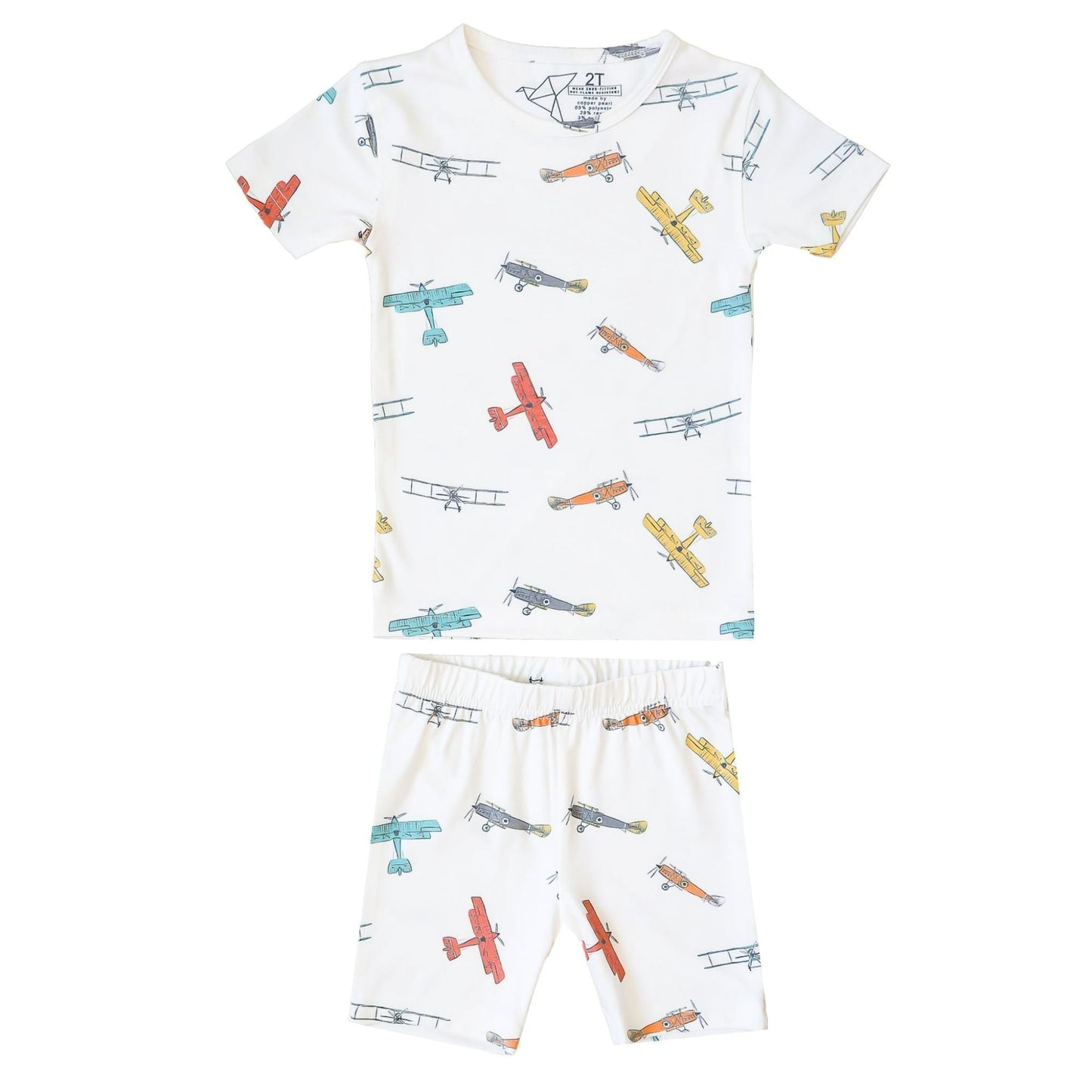 2pc Short Sleeve Pajama Set - Ace