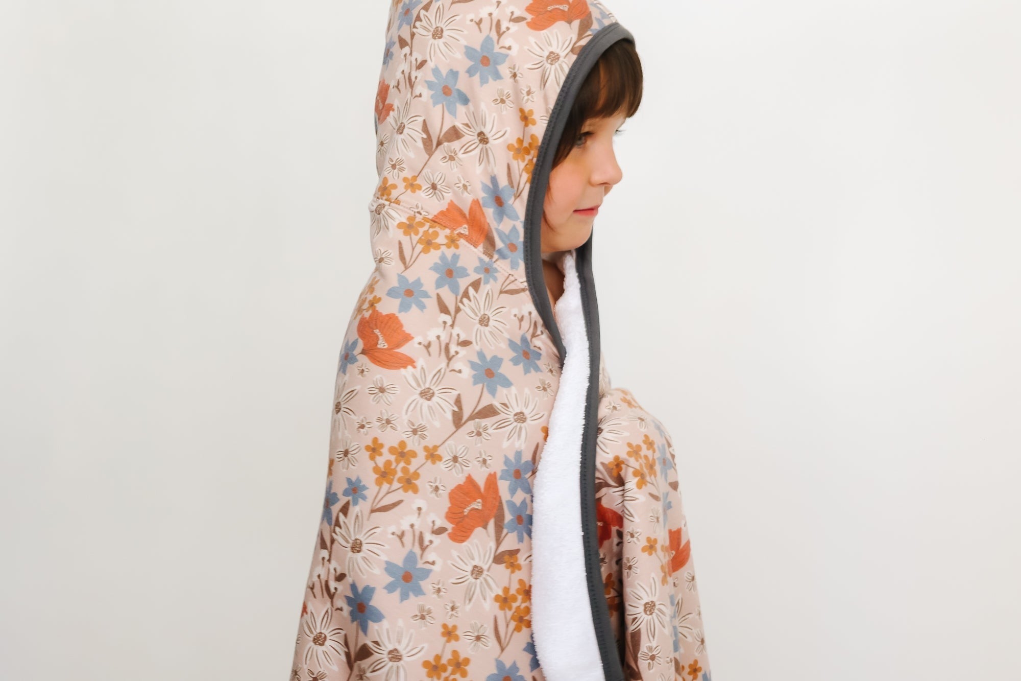 Premium Big Kid Hooded Towel - Eden