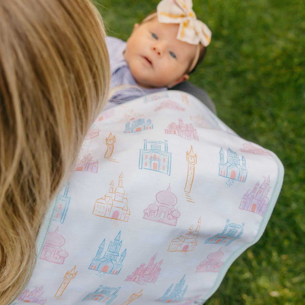 3 Pack Premium Burp Cloths - Disney Princess