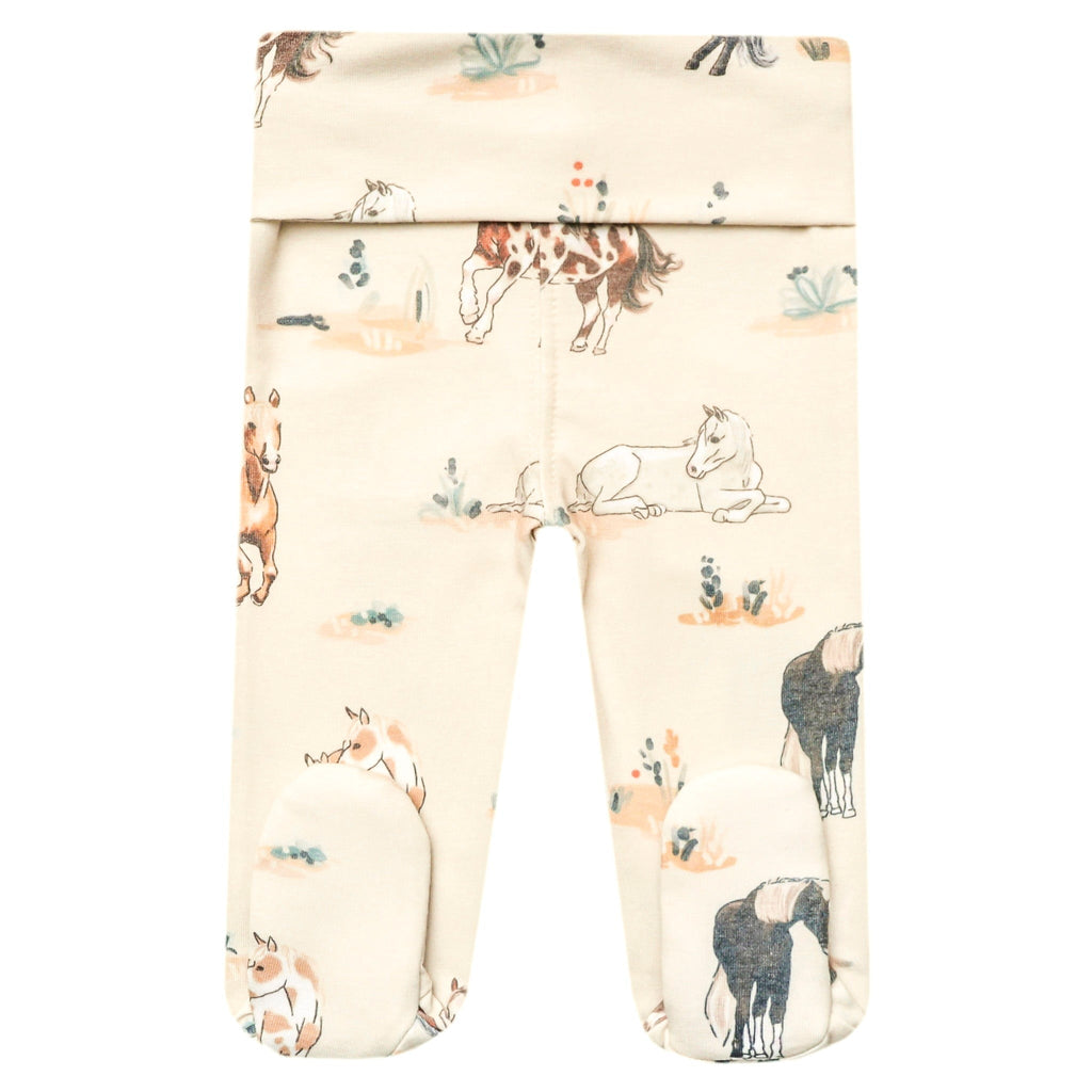 Footed Baby Pants - Montana