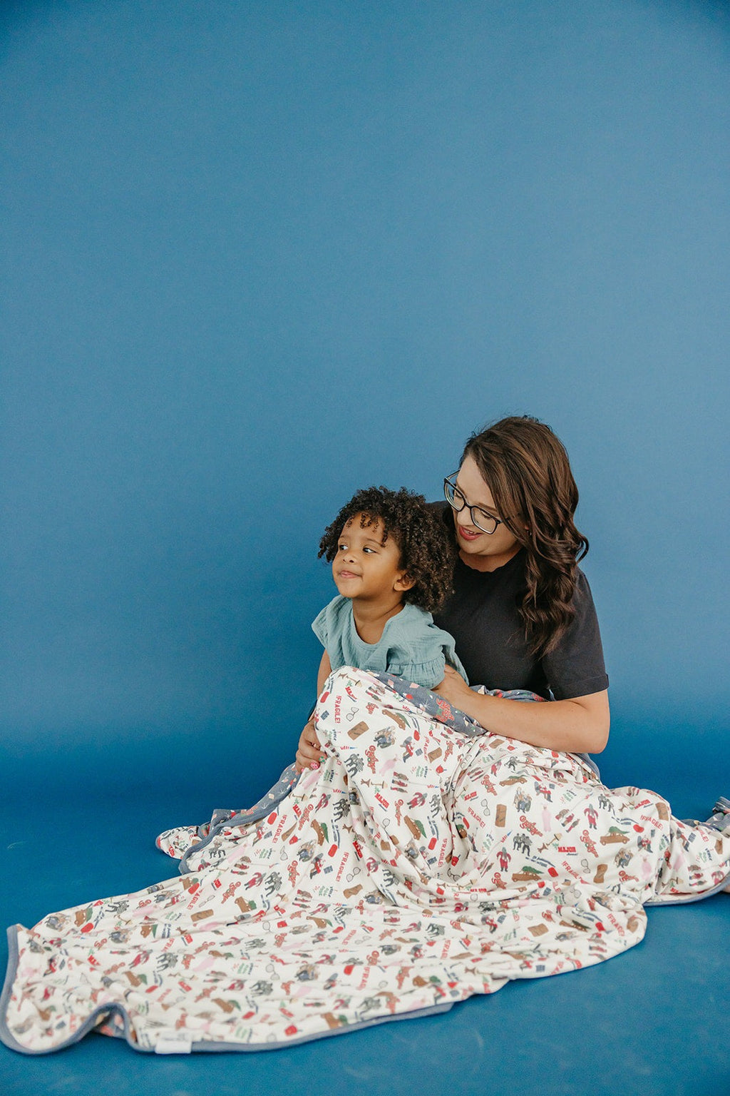Three-Layer Jumbo Quilt - A Christmas Story
