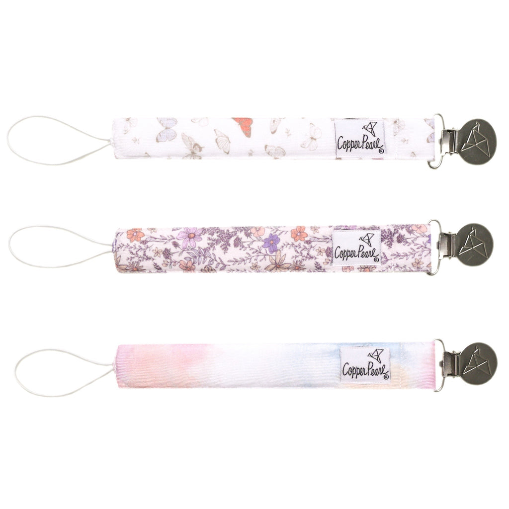 Binky Clips - Flora