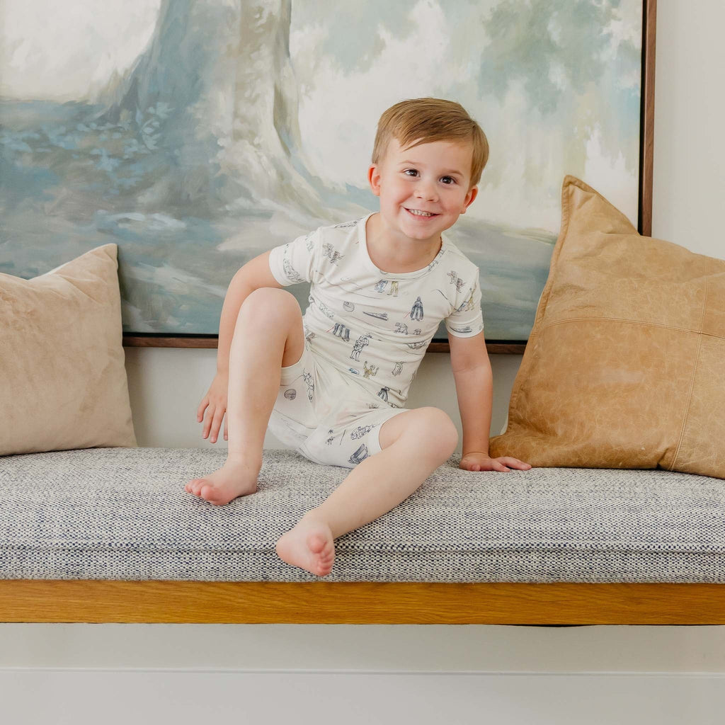 2pc Short Sleeve Pajama Set - Tatooine