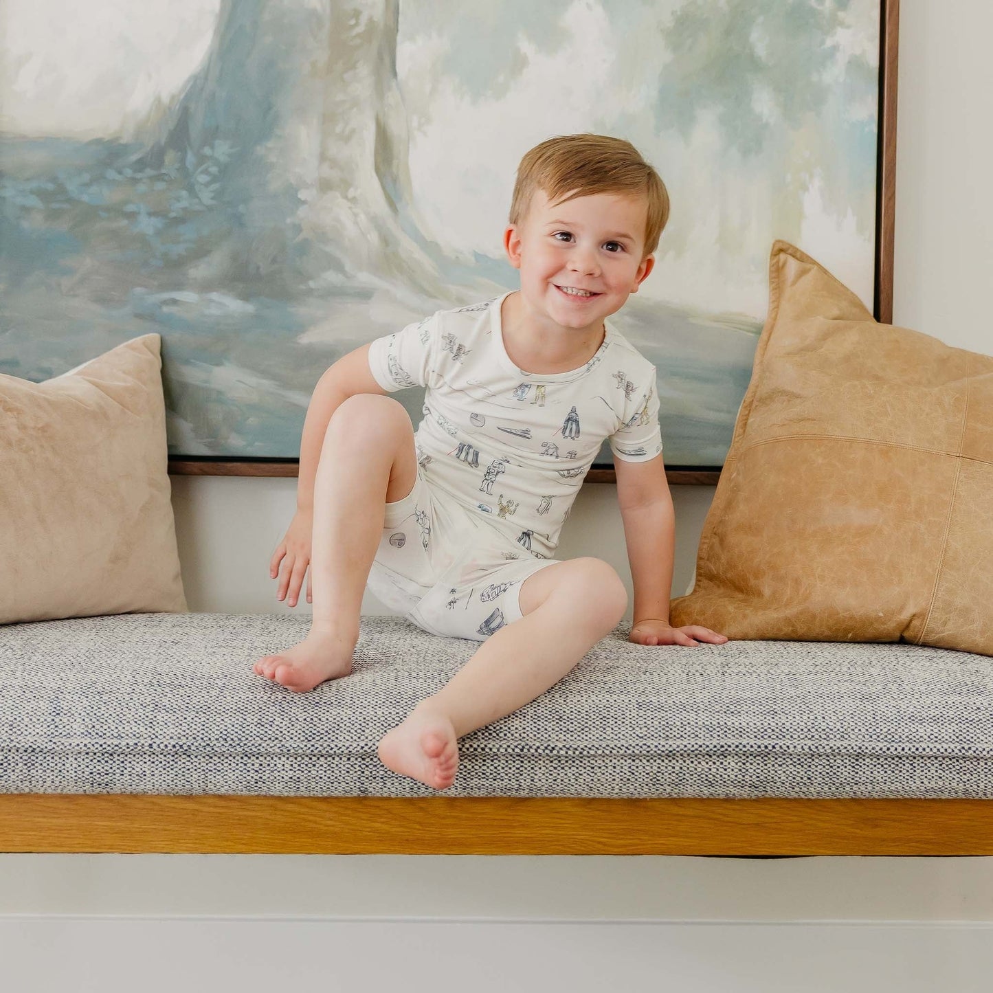2pc Short Sleeve Pajama Set - Tatooine
