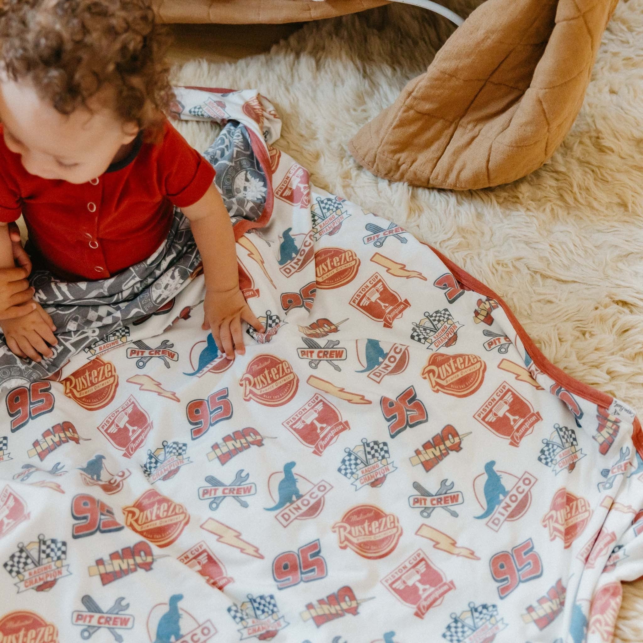 Three-Layer Quilt - Disney Pixar Bumper Stickers