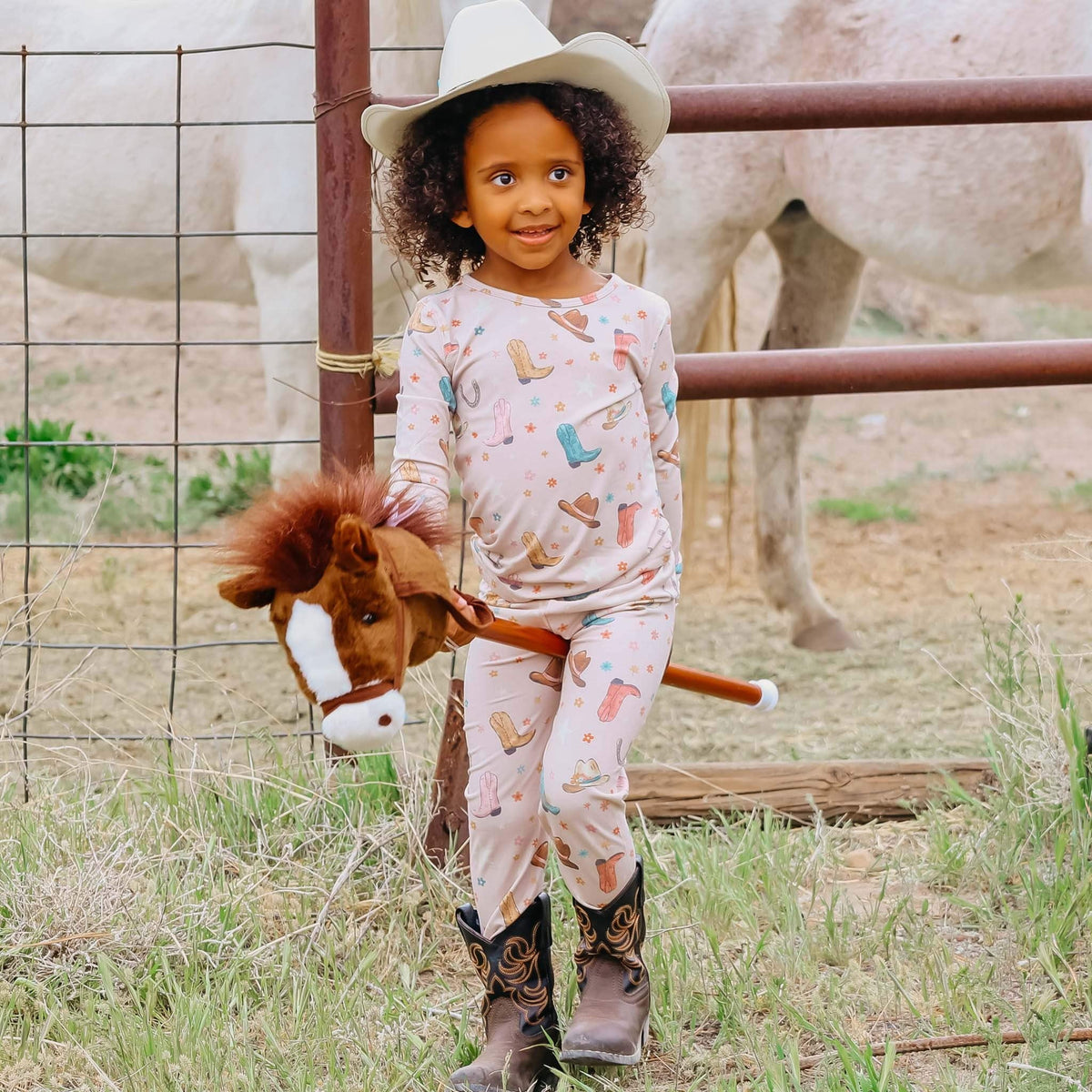 2pc Long Sleeve Pajama Set - Cheyenne