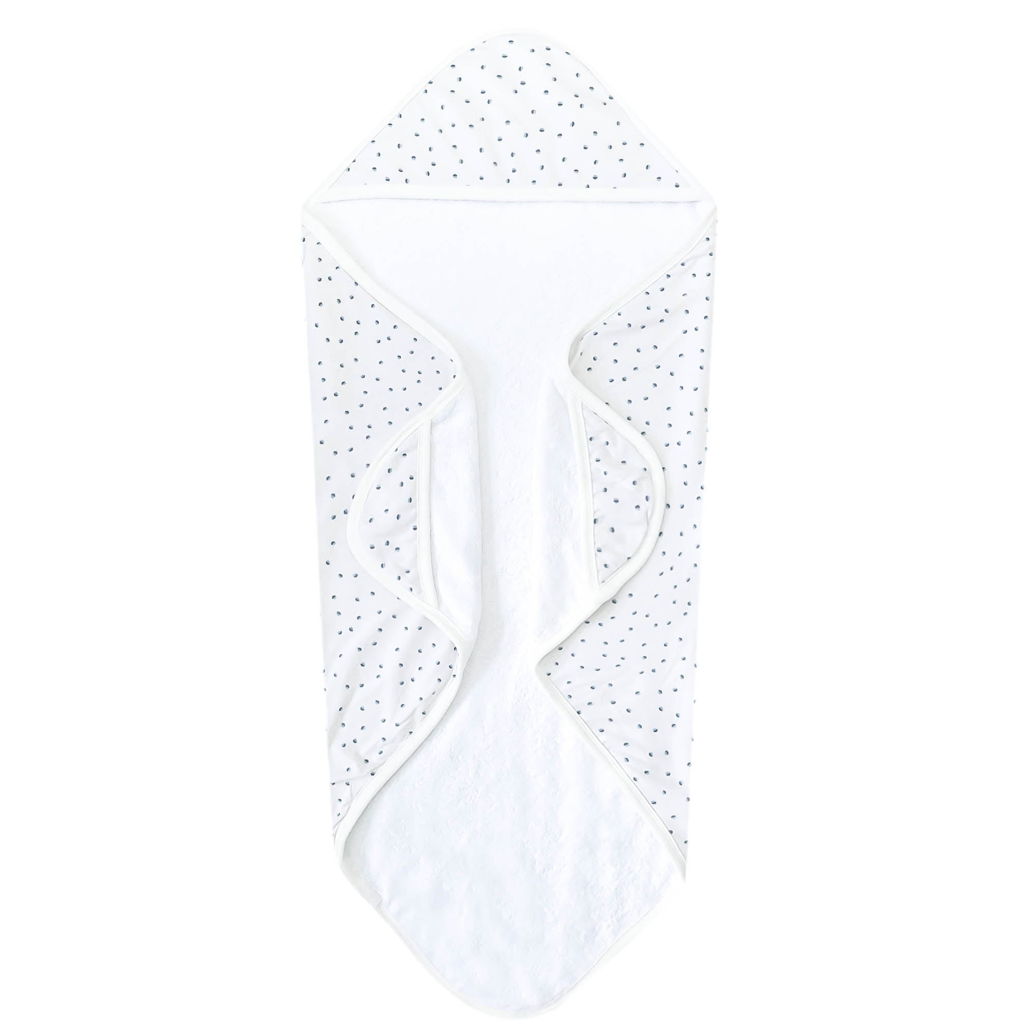 Premium Baby Knit Hooded Towel - Haze