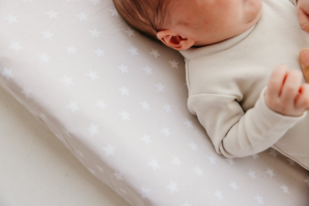 Premium Knit Diaper Changing Pad Cover - Twinkle