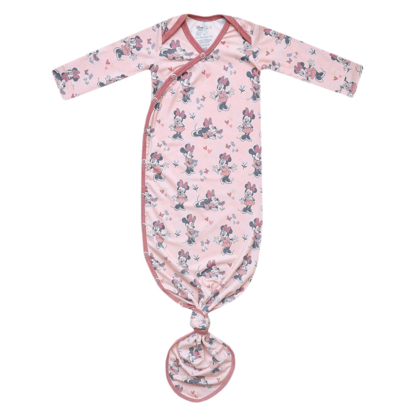 Newborn Knotted Gown - Minnie Mouse