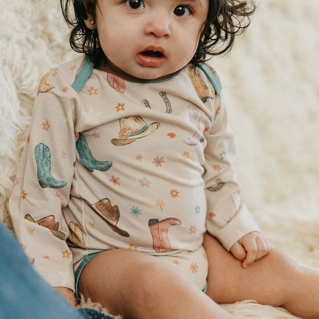 Long Sleeve Bodysuit - Cheyenne
