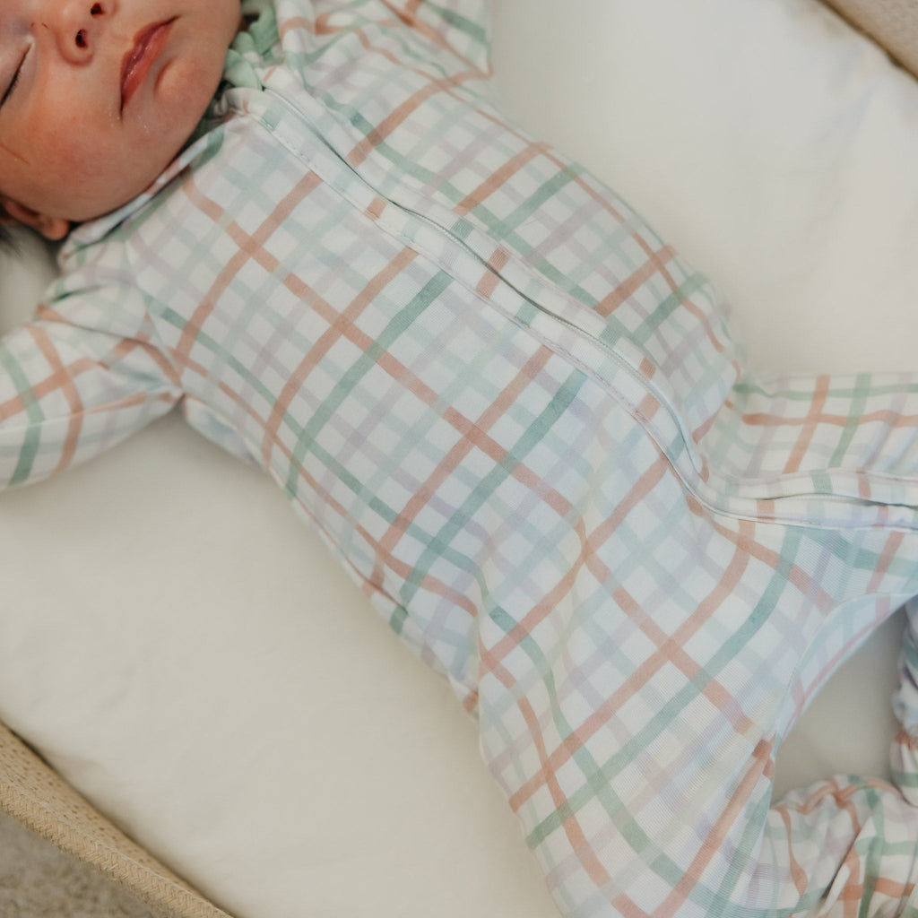 Zip-Up Footie Pajama - Madelyn