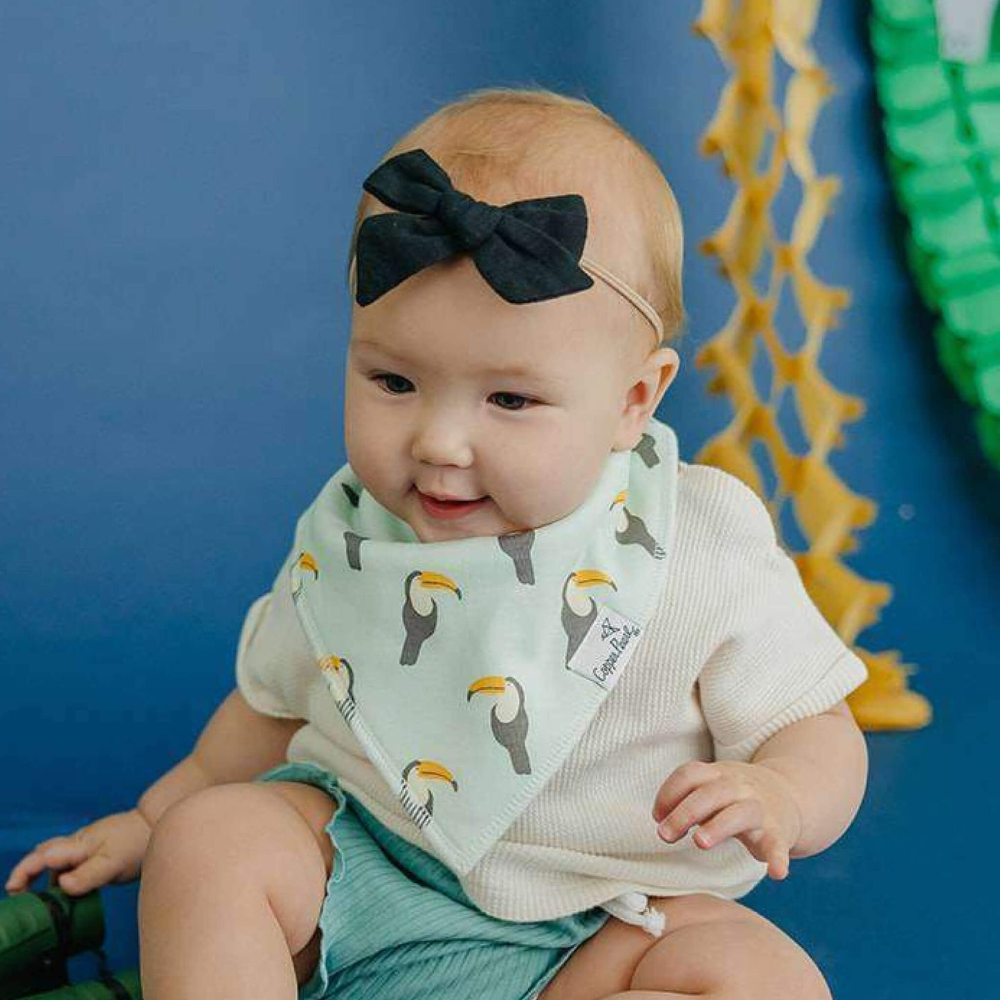 4 Pack Baby Bandana Bibs - Bengal