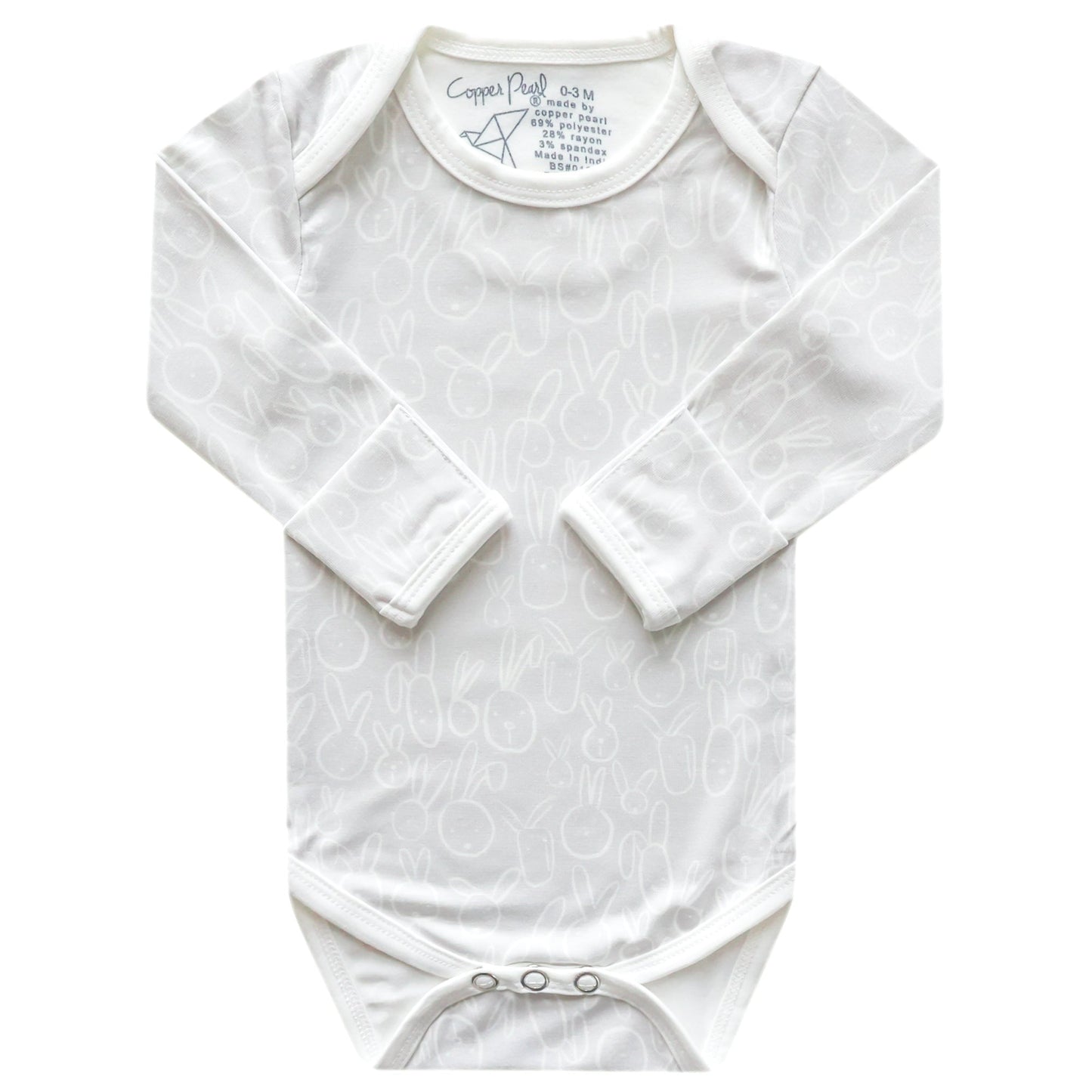 Long Sleeve Bodysuit - Peter