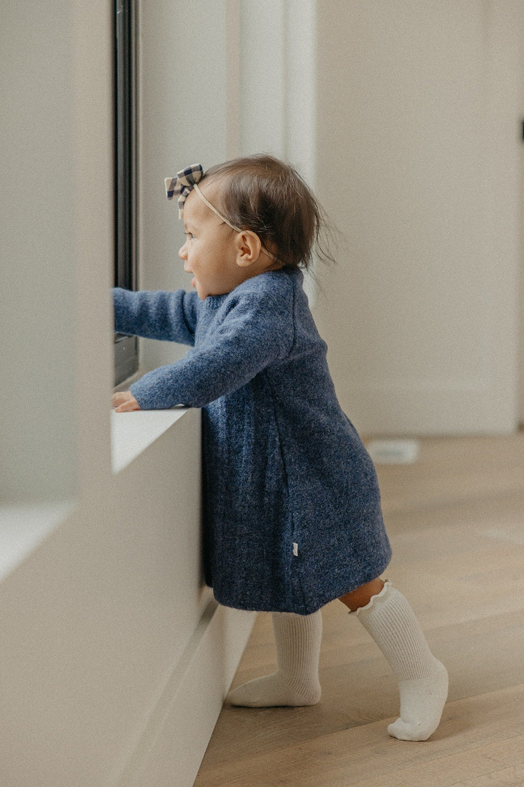 Sweater Dress - Navy