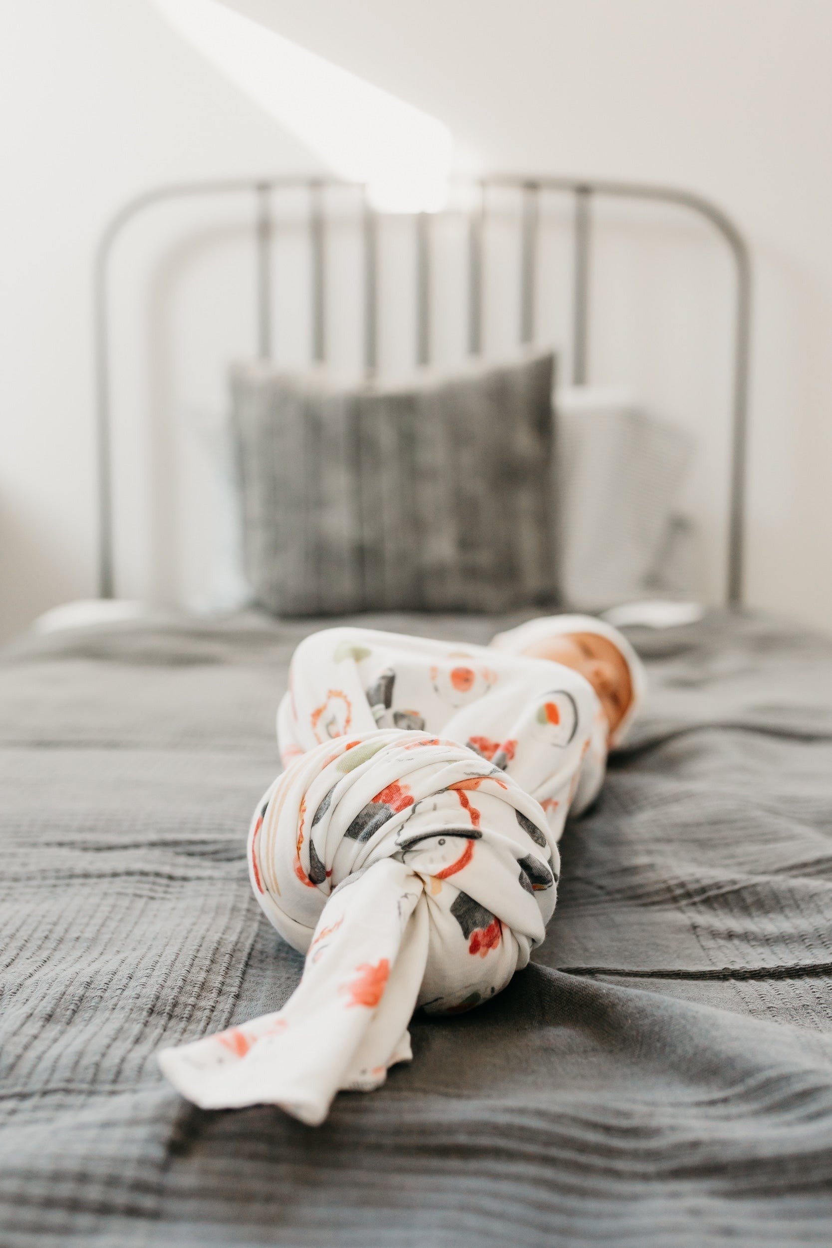 Knit Swaddle Blanket - Baja