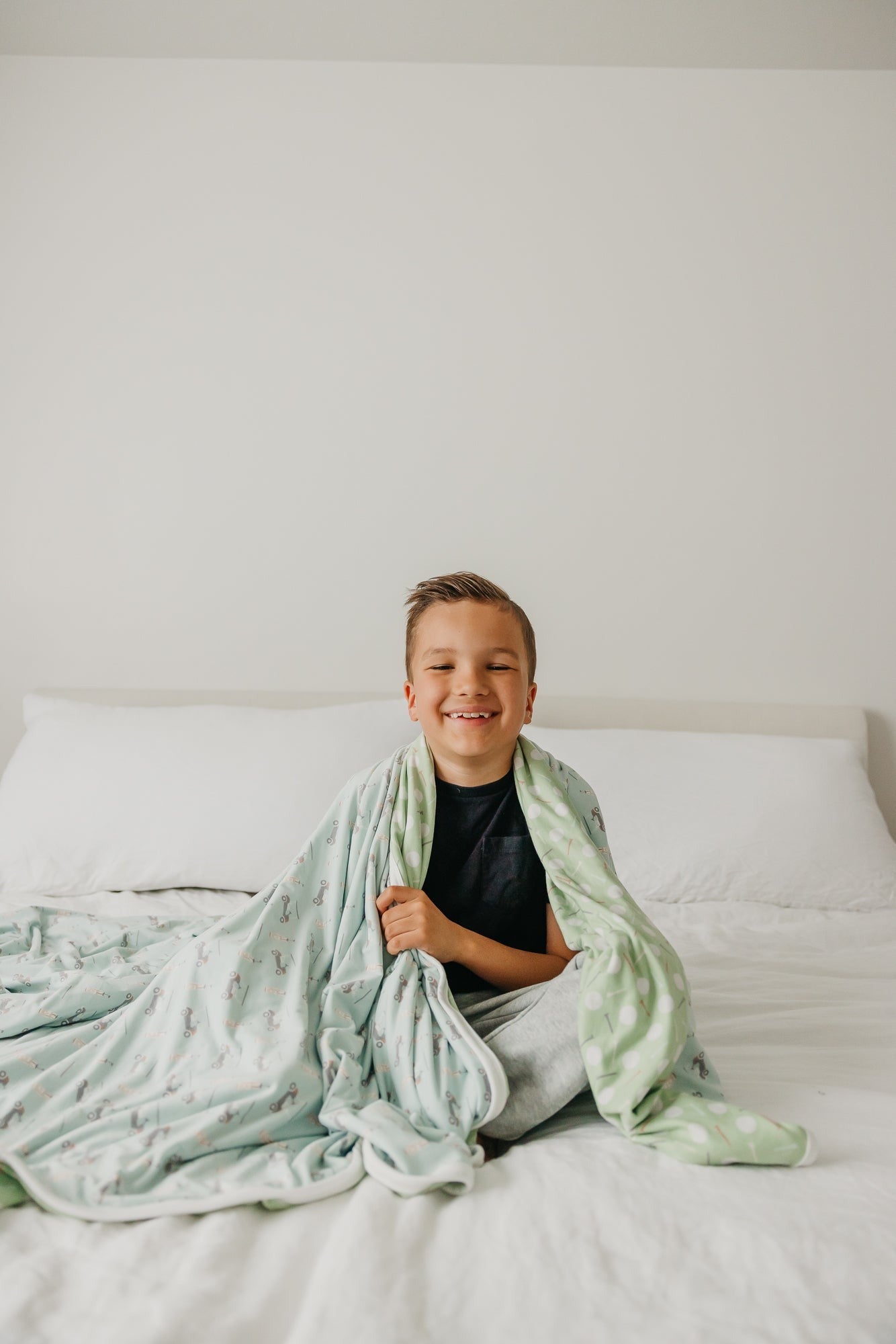 Three-Layer Jumbo Quilt - Bogey
