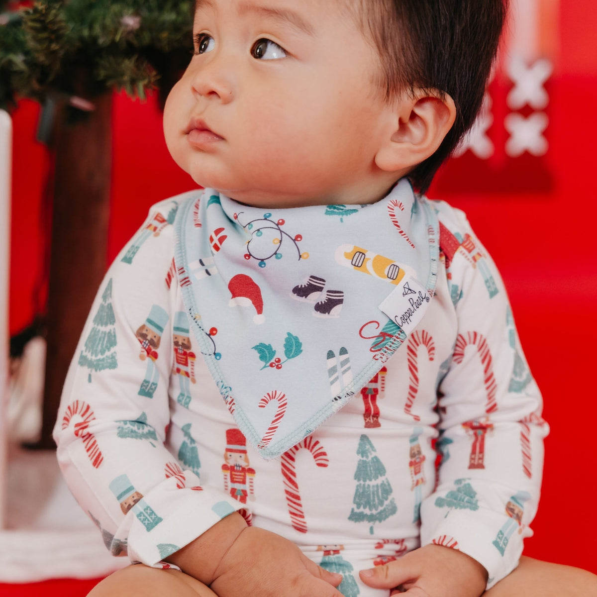 4 Pack Baby Bandana Bibs - Nicholas