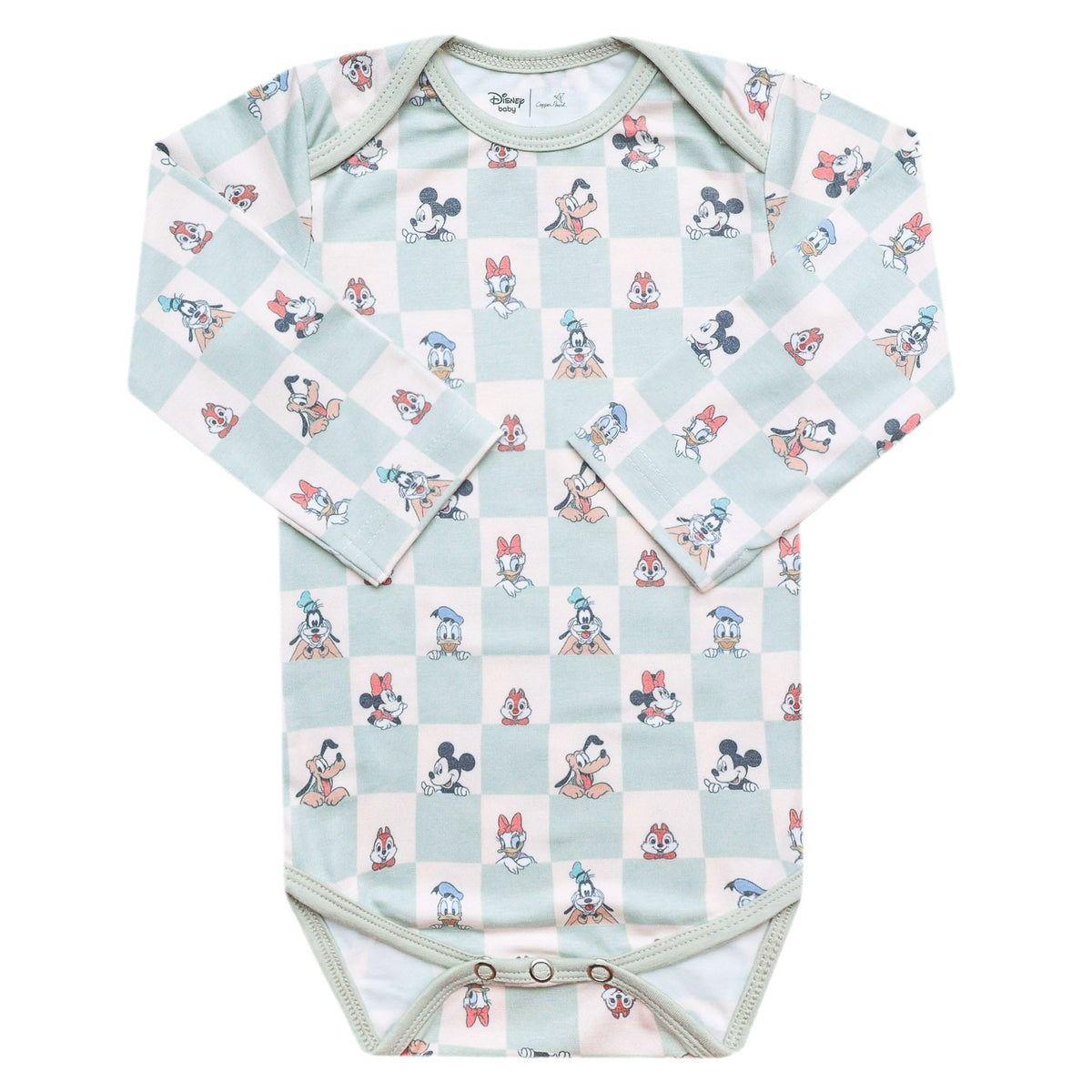 Long Sleeve Bodysuit - Mickey Mouse and Friends