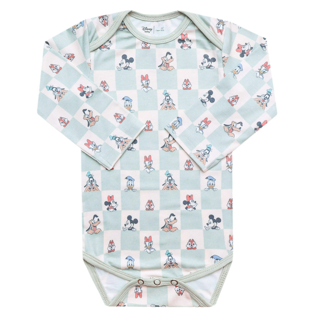 Long Sleeve Bodysuit - Mickey Mouse and Friends