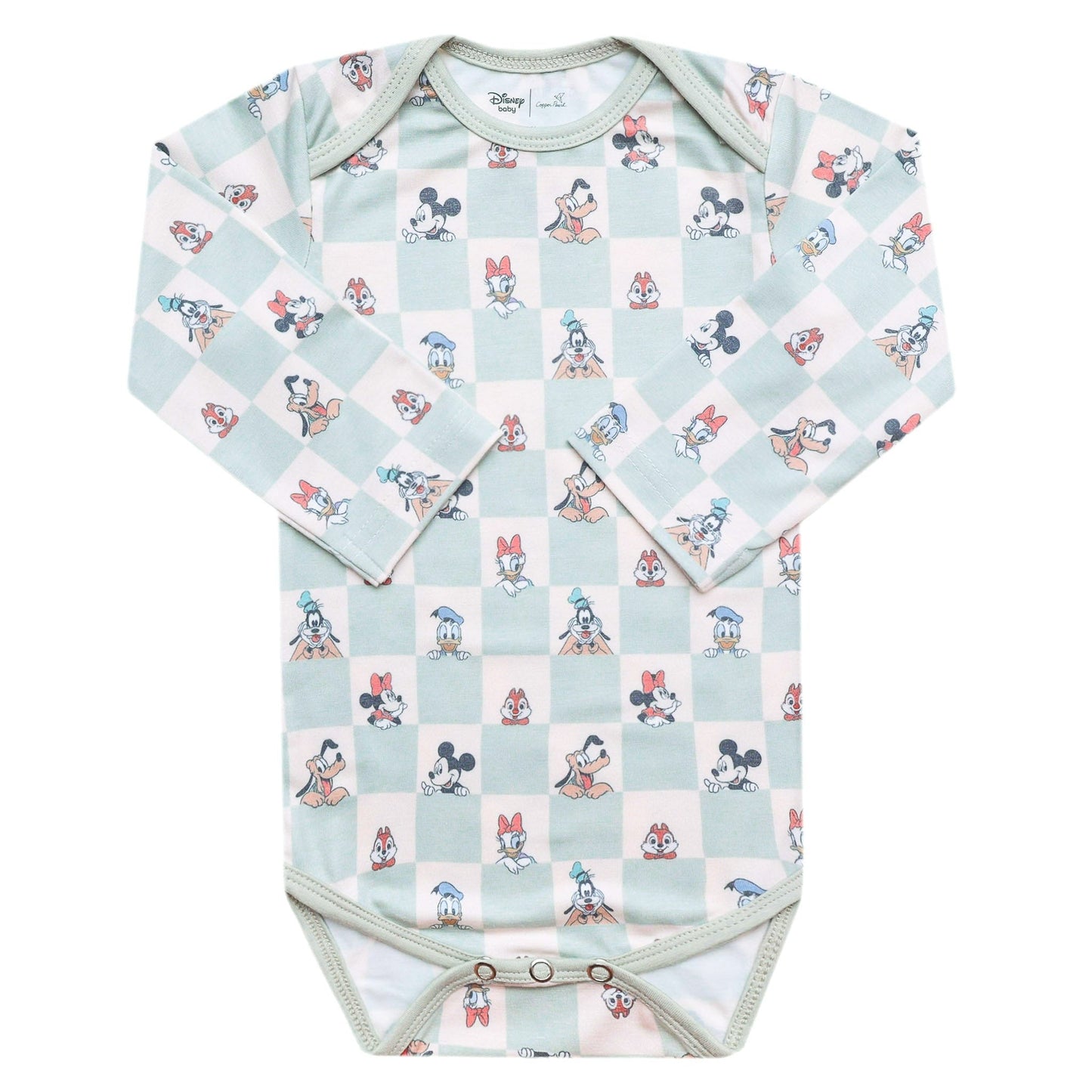 Long Sleeve Bodysuit - Mickey Mouse and Friends