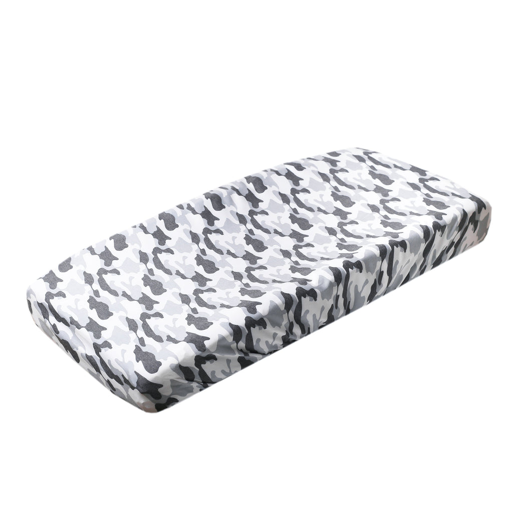 Premium Knit Diaper Changing Pad Cover - Gunnar
