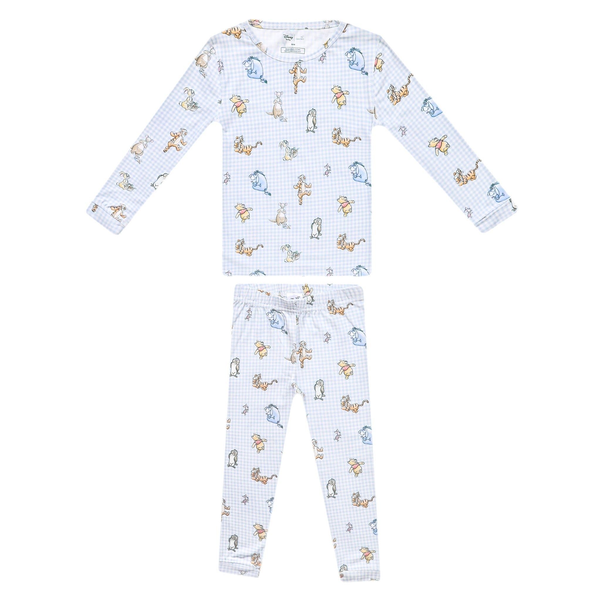 2pc Long Sleeve Pajama Set - Winnie the Pooh and Friends