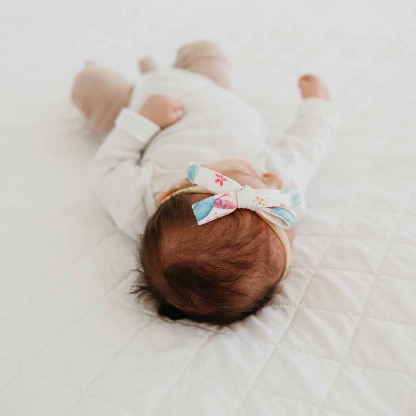 Ribbon Baby Bow - Bloom