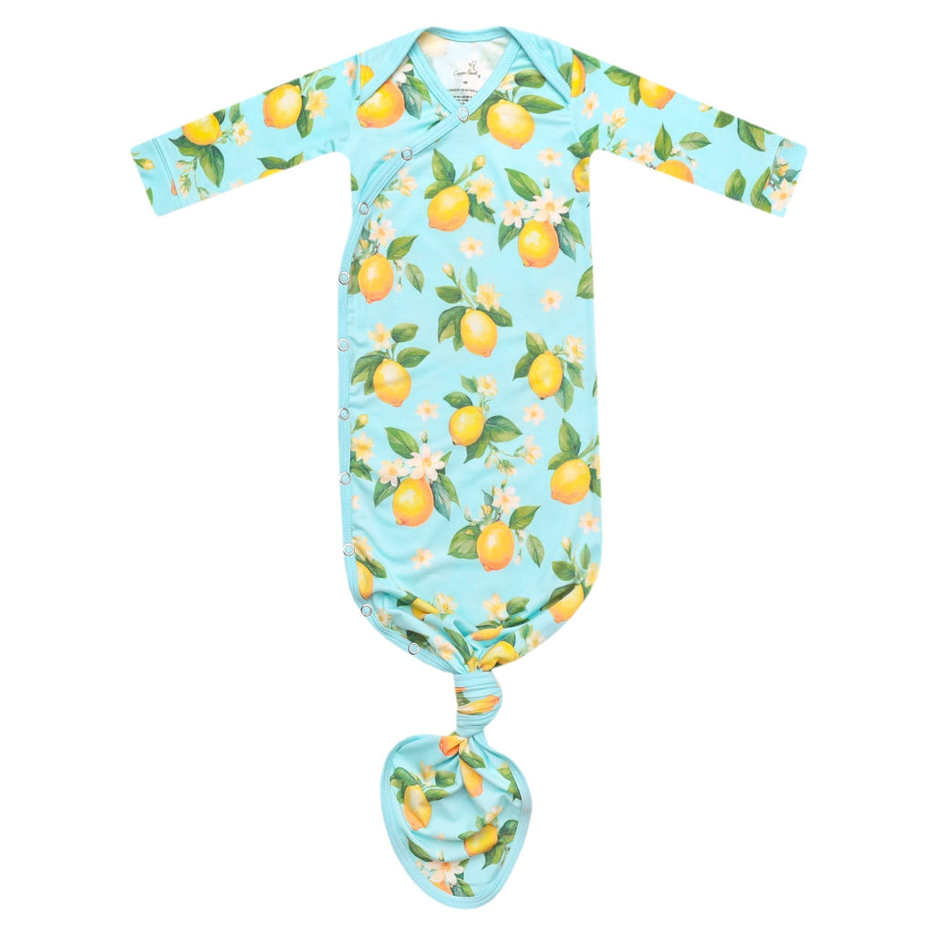 Newborn Knotted Gown - Melody