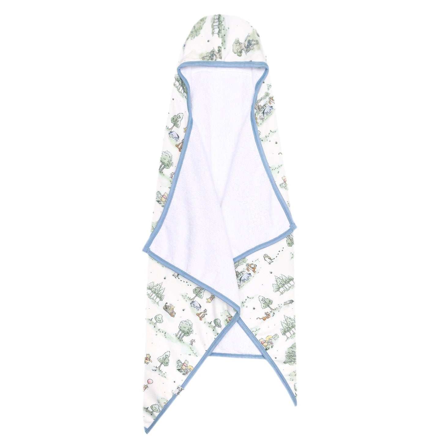 Premium Big Kid Hooded Towel - Hundred Acre Wood