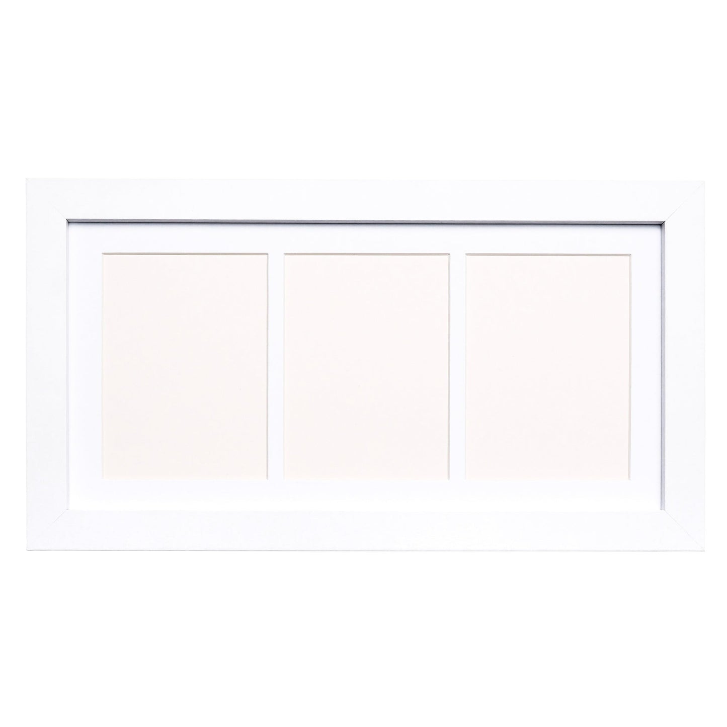 Matte White DIY Handprint & Footprint Kit with Frame