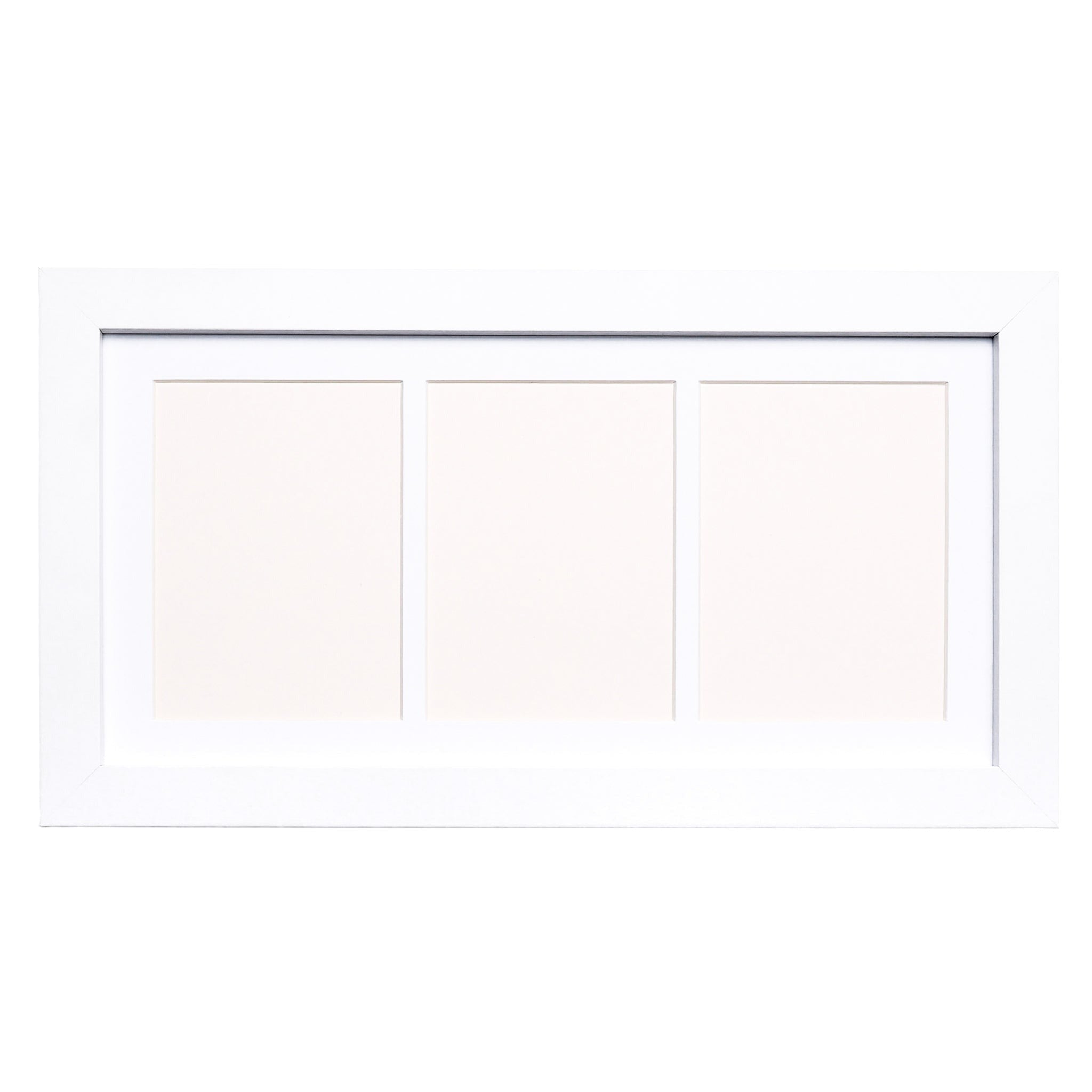 Matte White DIY Handprint & Footprint Kit with Frame