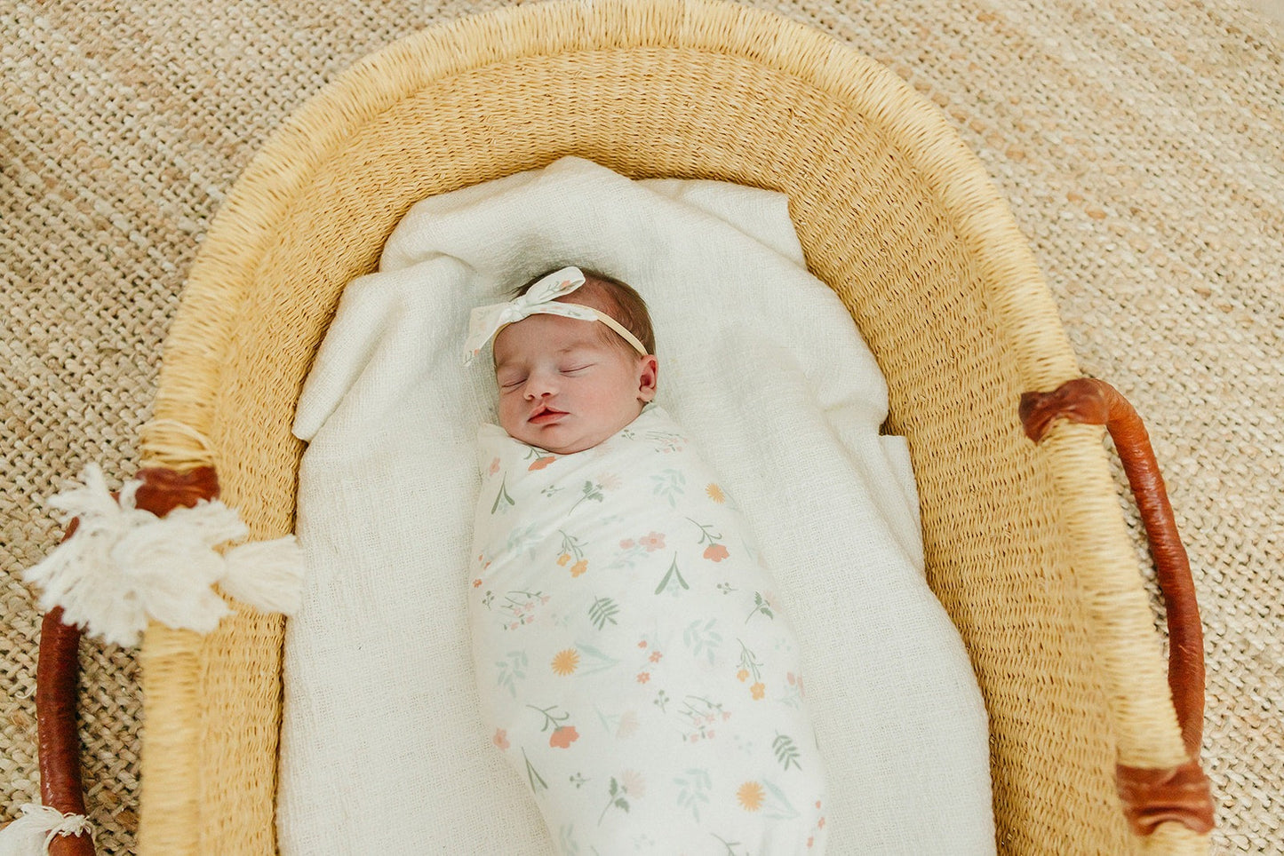 Ribbon Baby Bow - Mabel