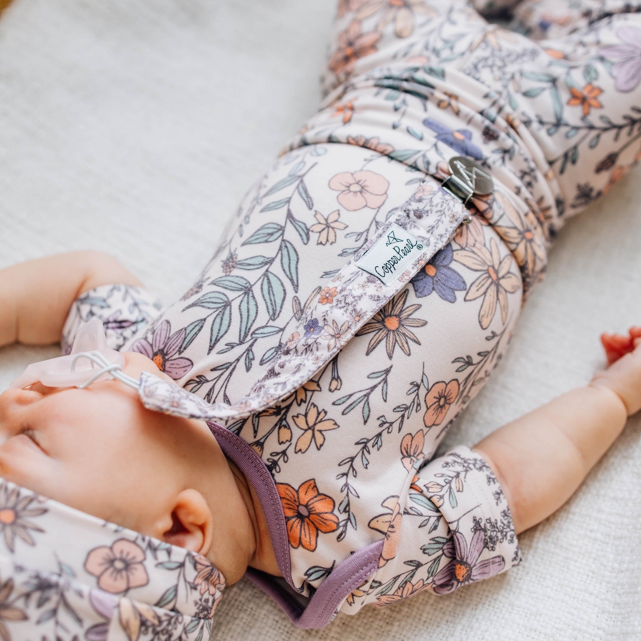 Short Sleeve Bodysuit - Flora