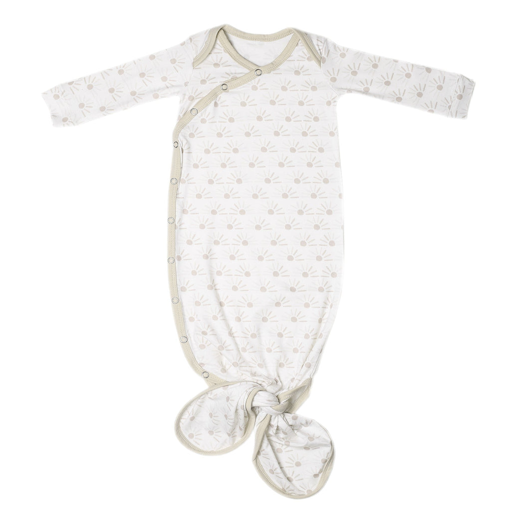 Newborn Knotted Gown - Shine