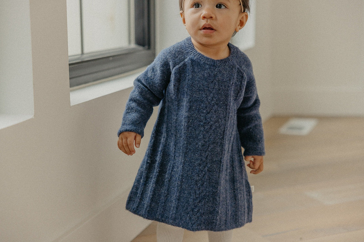 Sweater Dress - Navy