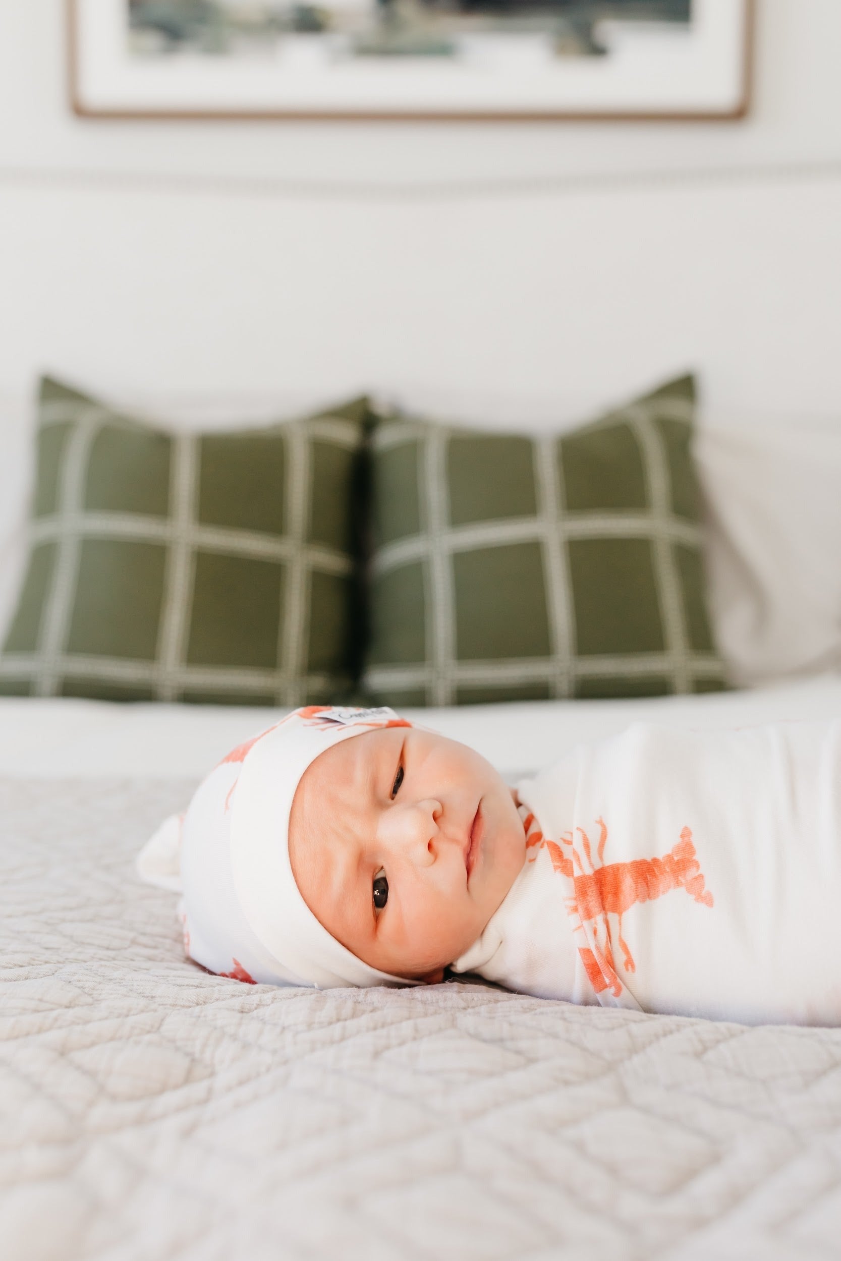 Knit Swaddle Blanket - Skipper