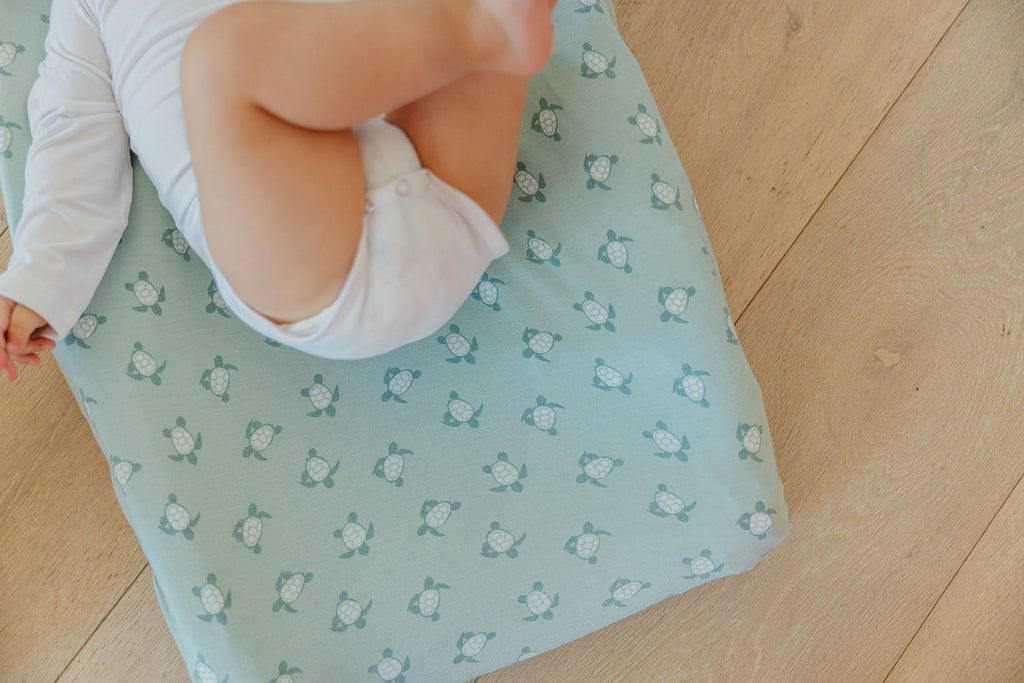 Premium Knit Diaper Changing Pad Cover - Wade