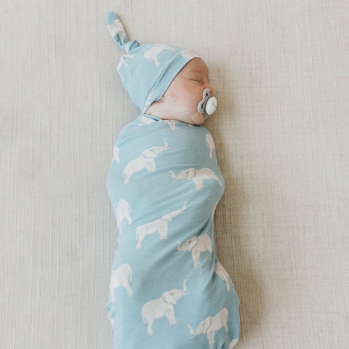 Top Knot Hat - Peanut