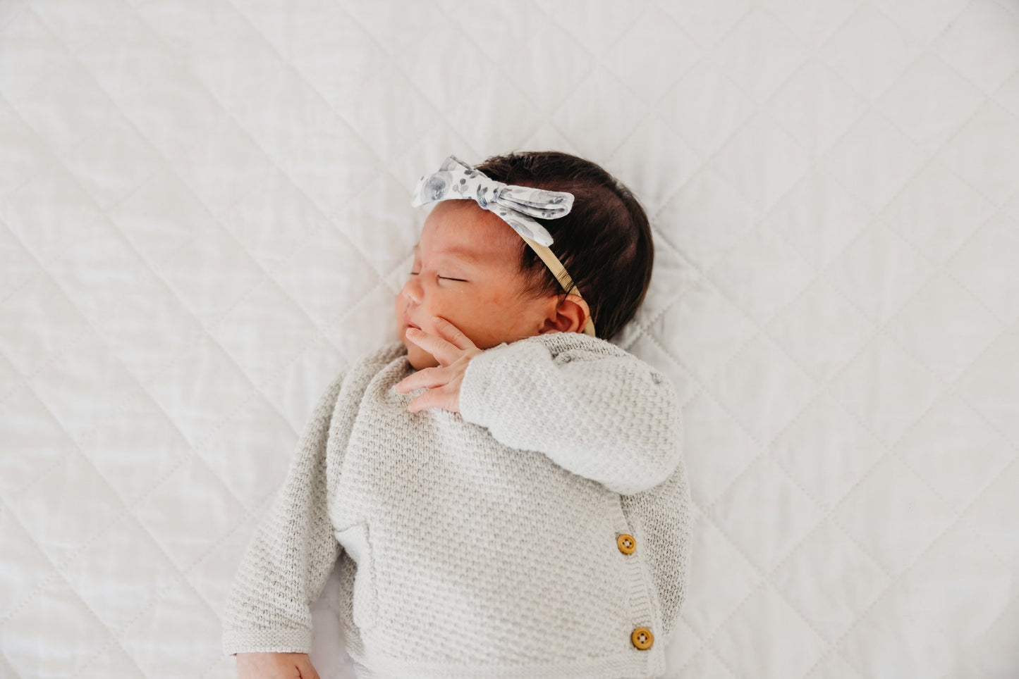 Ribbon Baby Bow - Rowan