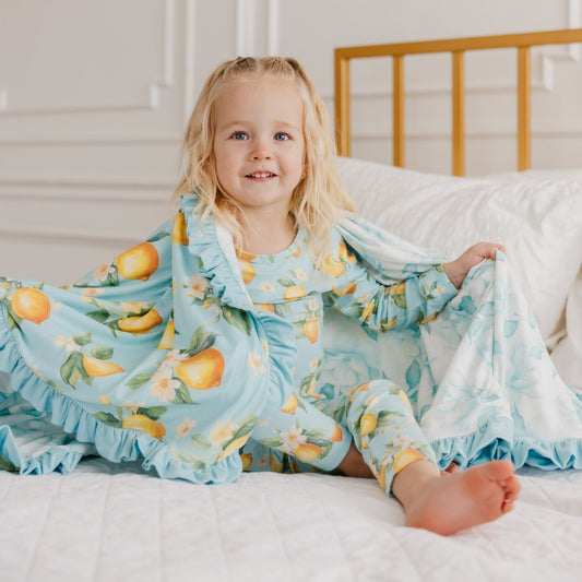 Ruffled Three-Layer Quilt - Melody