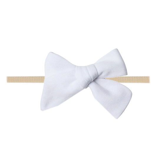 Classic Baby Bow - Dove