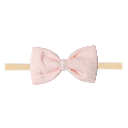 Bowtie Baby Bow - Blush