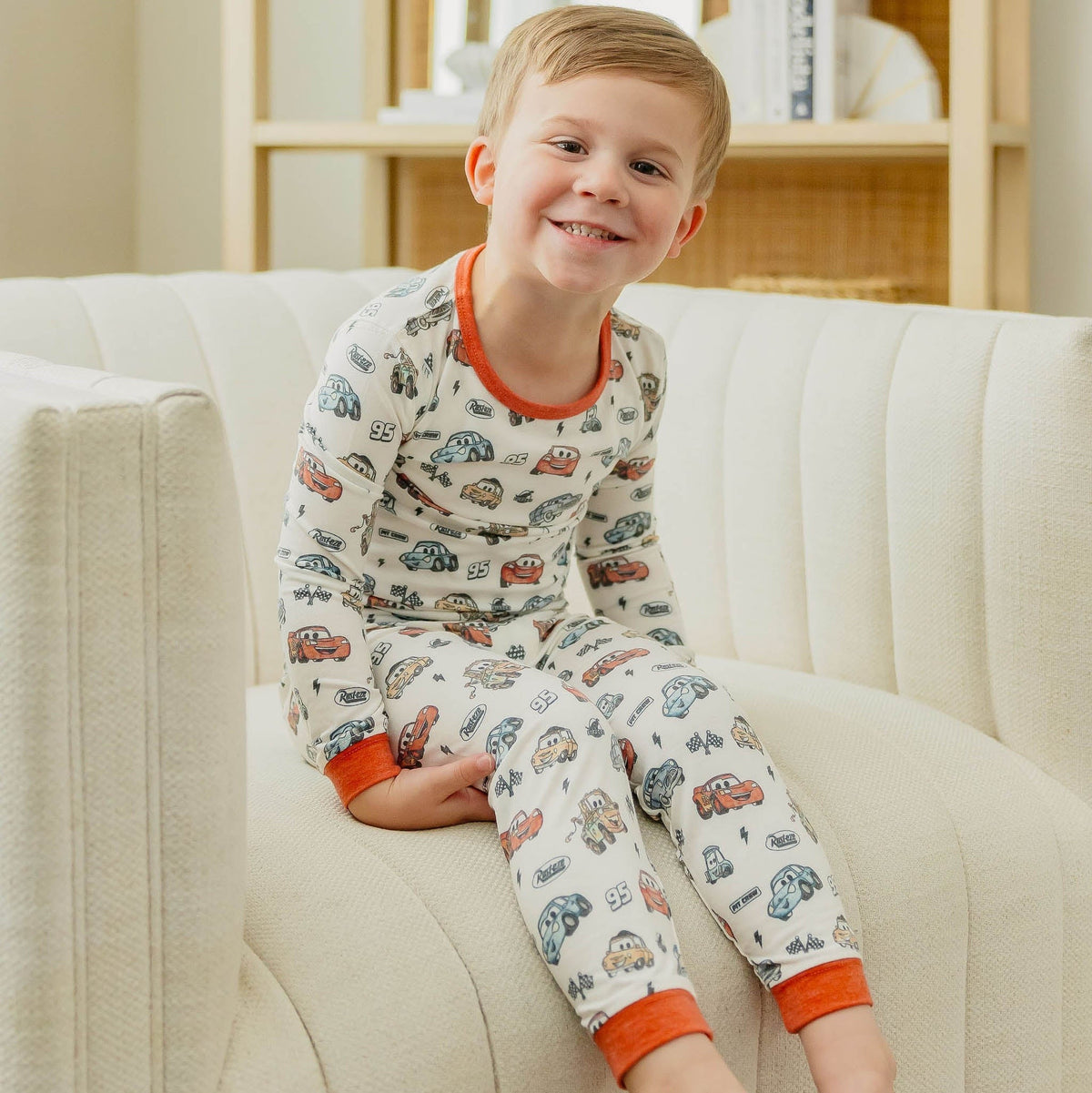 2pc Long Sleeve Pajama Set - Disney Pixar Cars