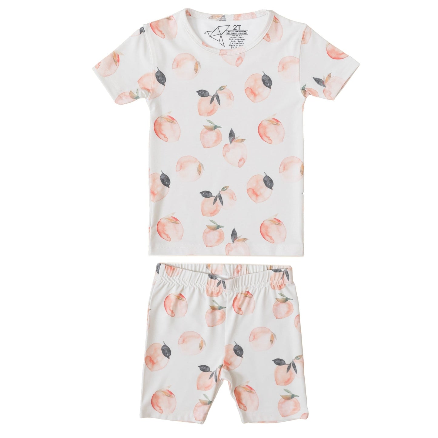 2pc Short Sleeve Pajama Set - Caroline