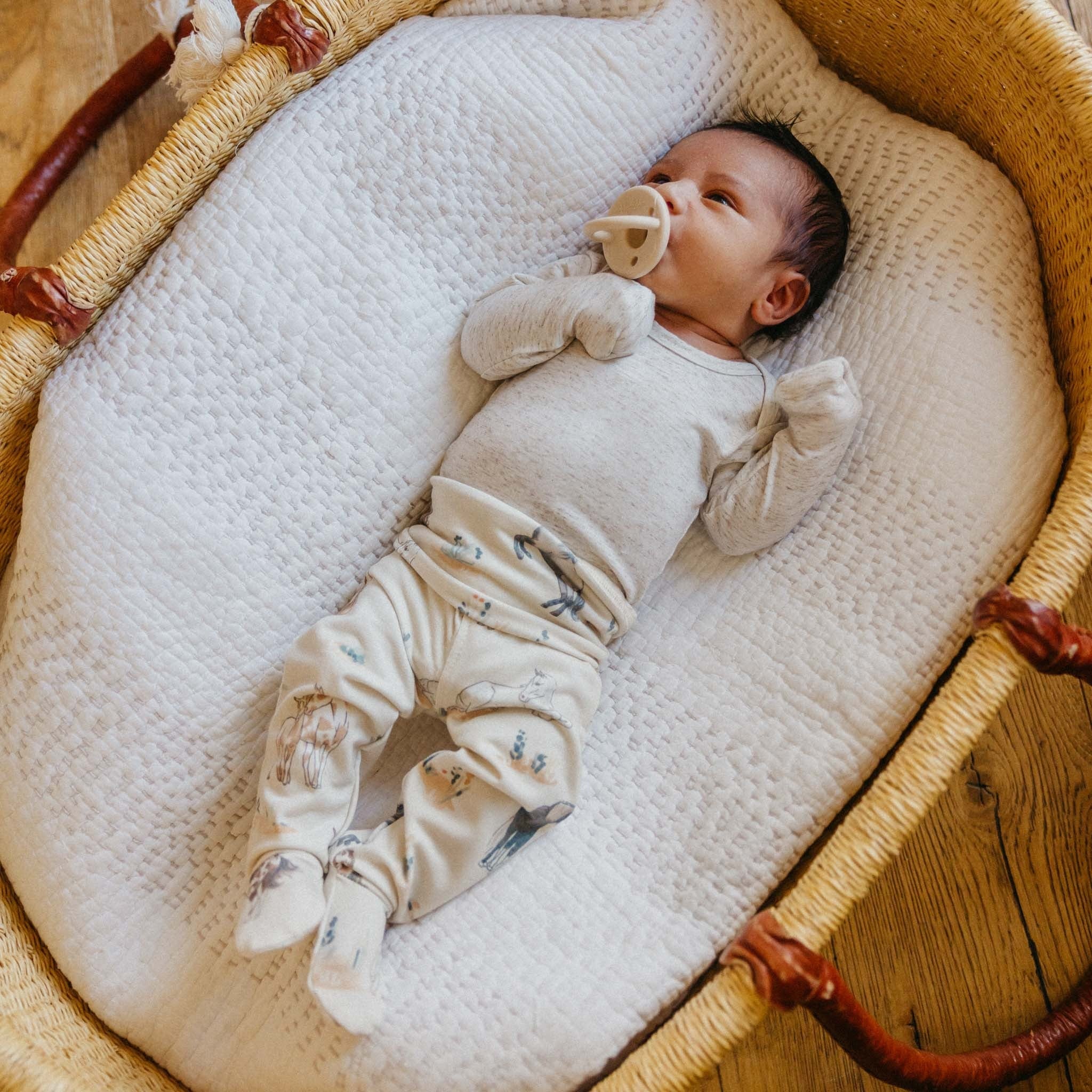 Footed Baby Pants - Montana