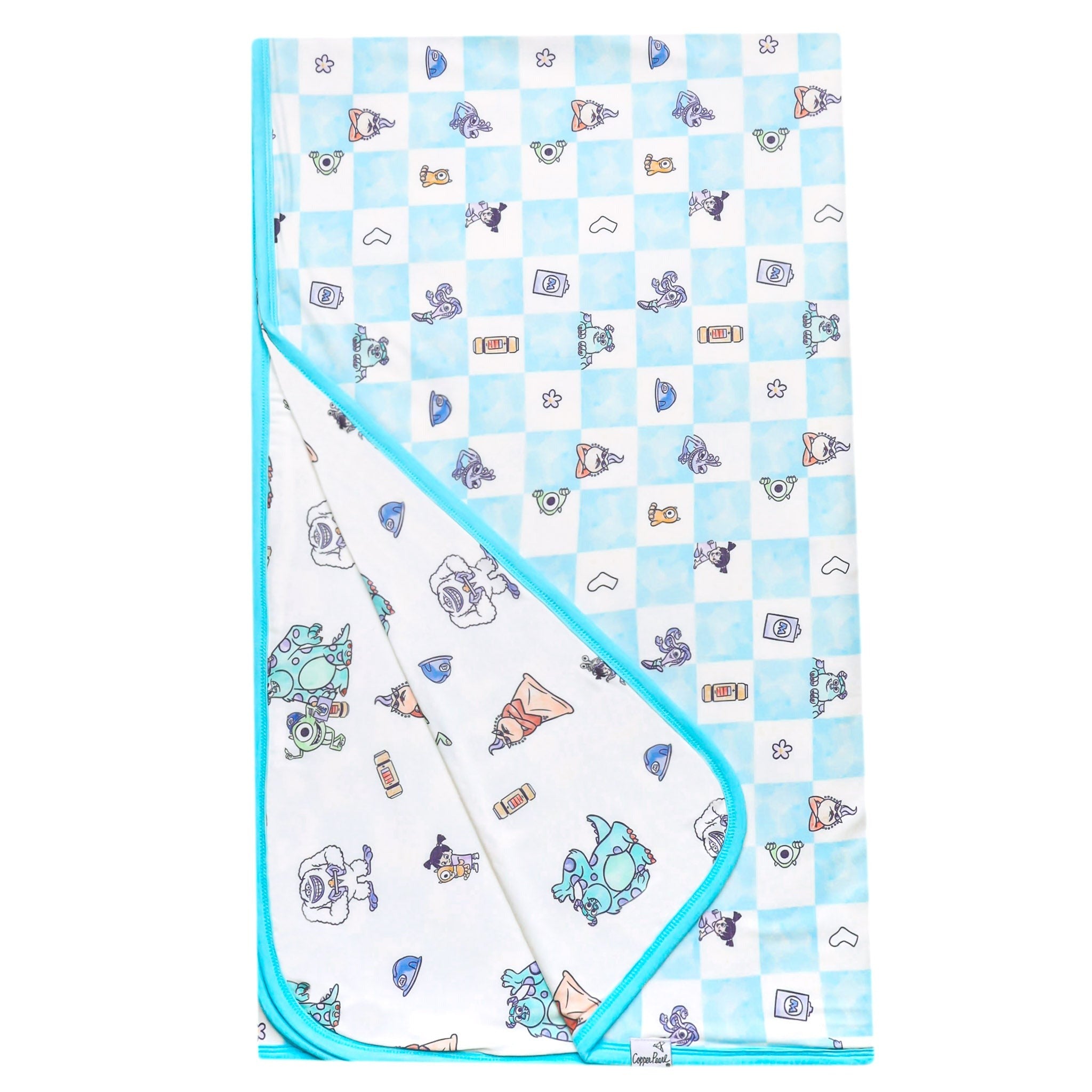 Three-Layer Jumbo Quilt - Monsters, Inc. Medley